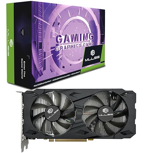 Mllse GeForce GTX 1660 Ti Graphics Card, 6GB GDDR6 192-Bit Memory