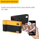 KODAK Mini 2 ERA 4PASS Portable Photo Printer Black 8 Sheets + 30 Sheet Bundle view 4
