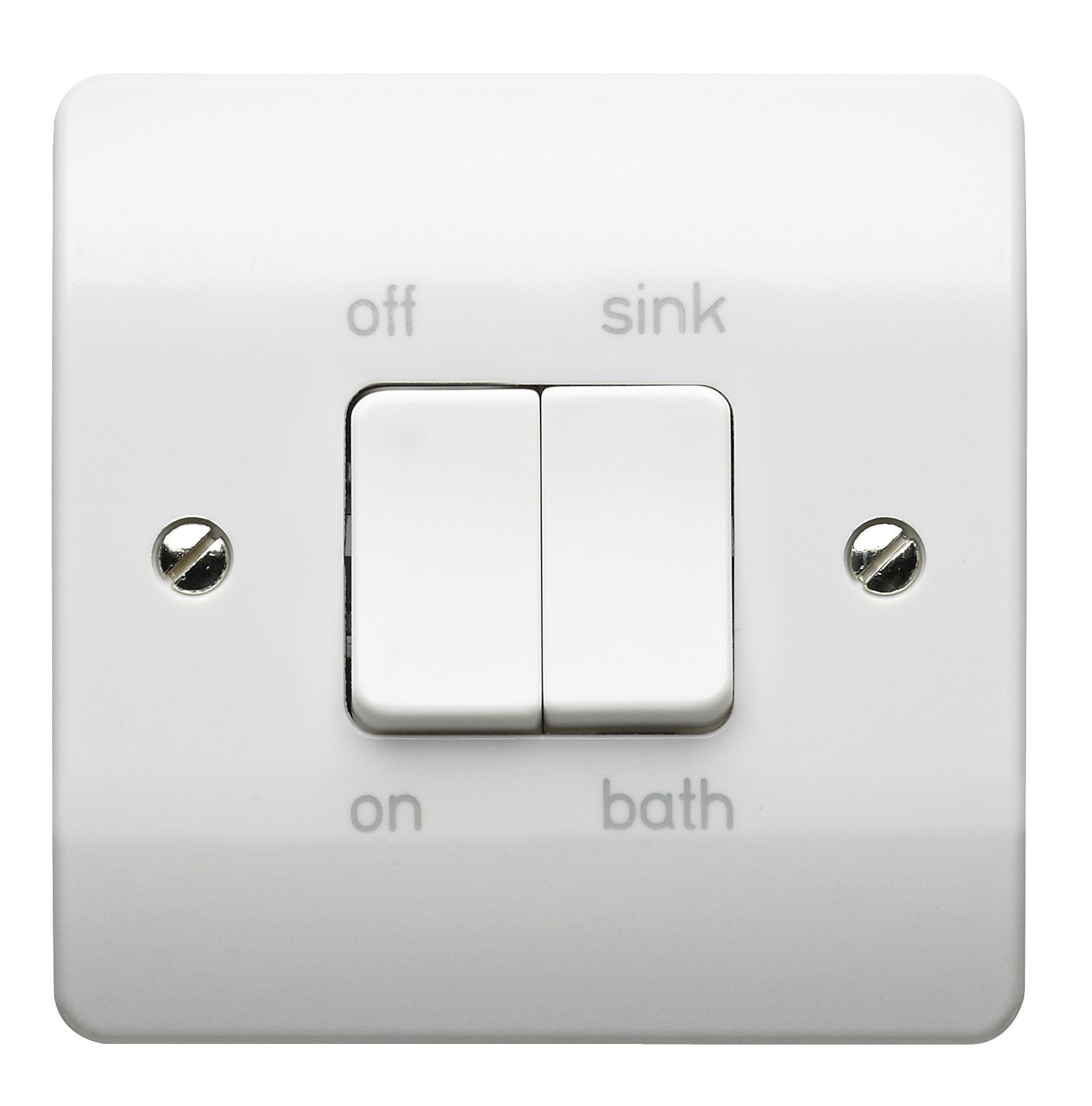 Mk K5208WHI 20A Dual Switch