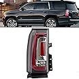 JSKAPA Tail Light Assembly Compatible with GMC Yukon/Yukon XL 2015 2016 2017 2018 2019 2020 Left Driver Side