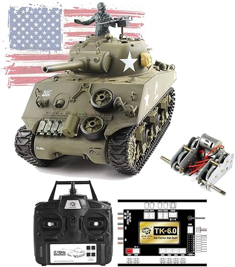 rc sherman tank airsoft