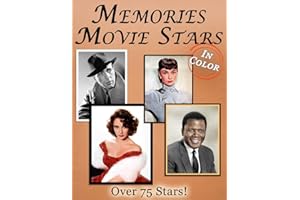 Memories: Movie Stars Memory Lane For Seniors with Dementia [In Color, Large Print Picture Book]