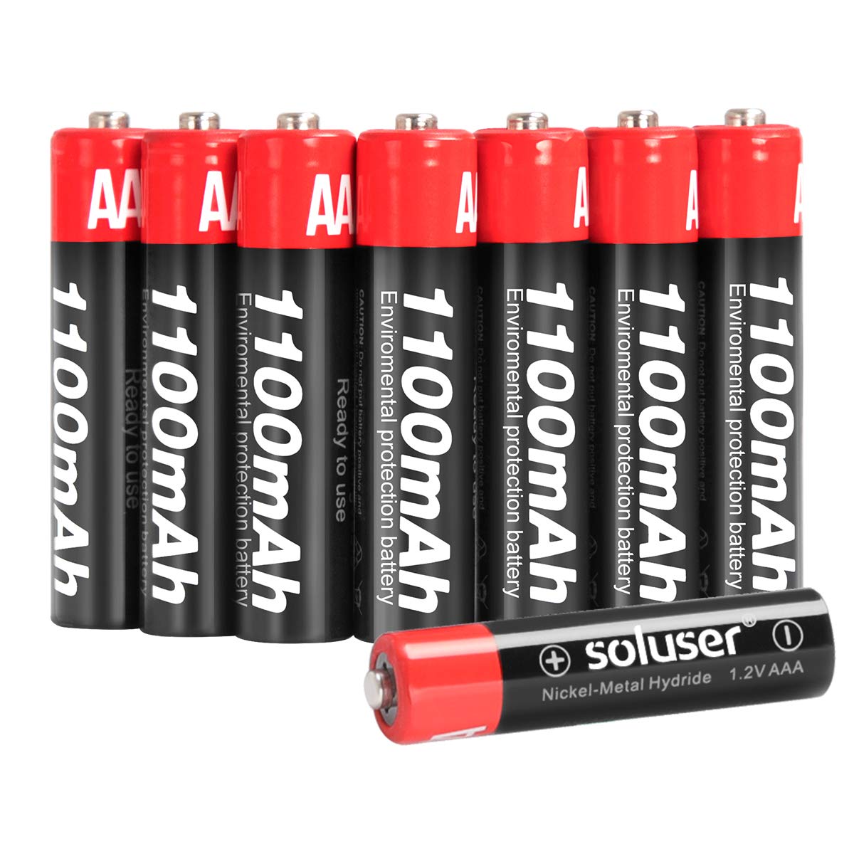 AAA Batteries Rechargeable, Soluser Rechargeable AAA