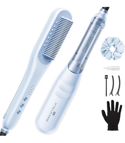 Electric Straightening Brush ホワイト Amazon.com : Annie H and H Heated Straightening Brush, White