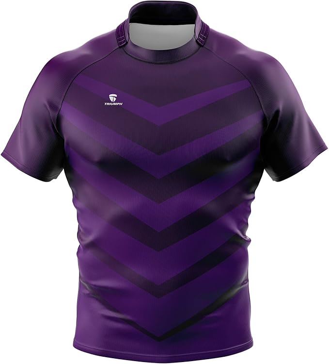 Triumph Men's Rugby Collar TShirts Amazon.in Sports, Fitness & Outdoors