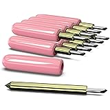 Hadwoer Cutting Blades Compatible with Cricut Explore Air/Air 2/Explore Air 3, 10PCS Premium Deep Point Blade Compatible with