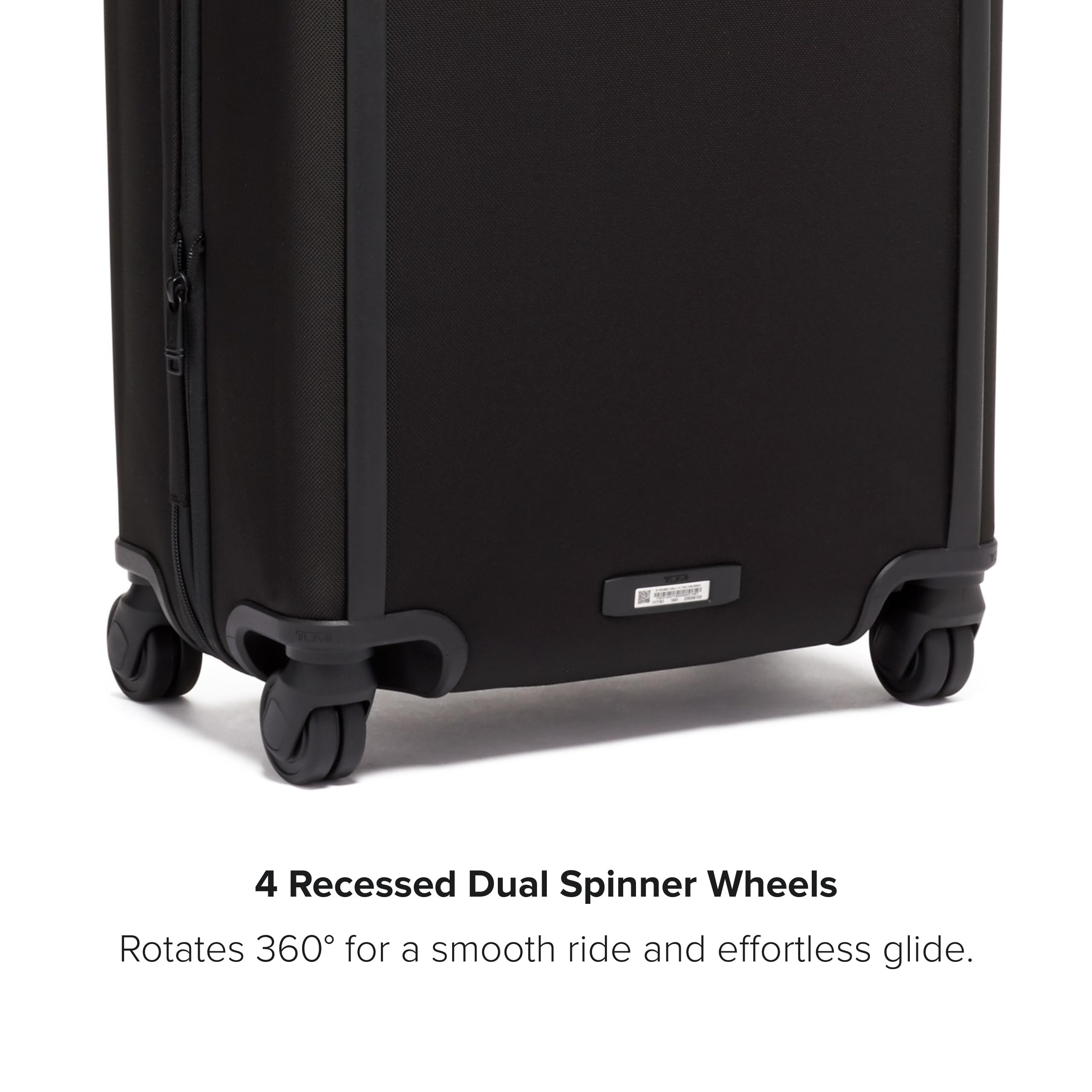 TUMI Alpha Continental Dual Access 4-Wheeled Carry-on Luggage - Rolling, Lightweight Suitcase - Secure Suitcase with Lock