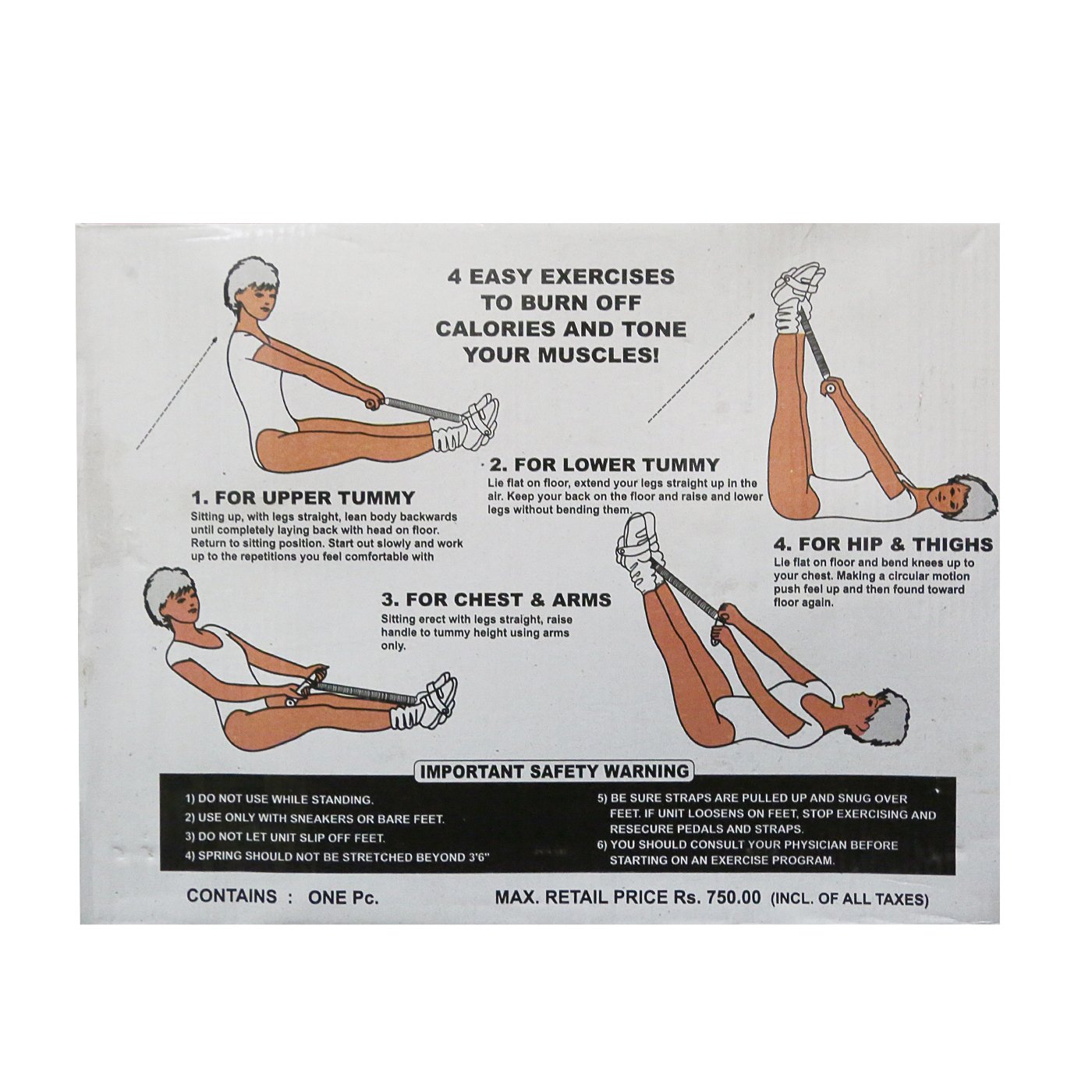 Ayka Tummy Trimmer For Stomach Exercises Double Spring For Durability And Safety