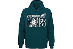 Outerstuff NFL Kids Youth 8-20 Official Team Color Game Day Touchdown Performance Primary Logo Long Sleeve Pullover Hoodie