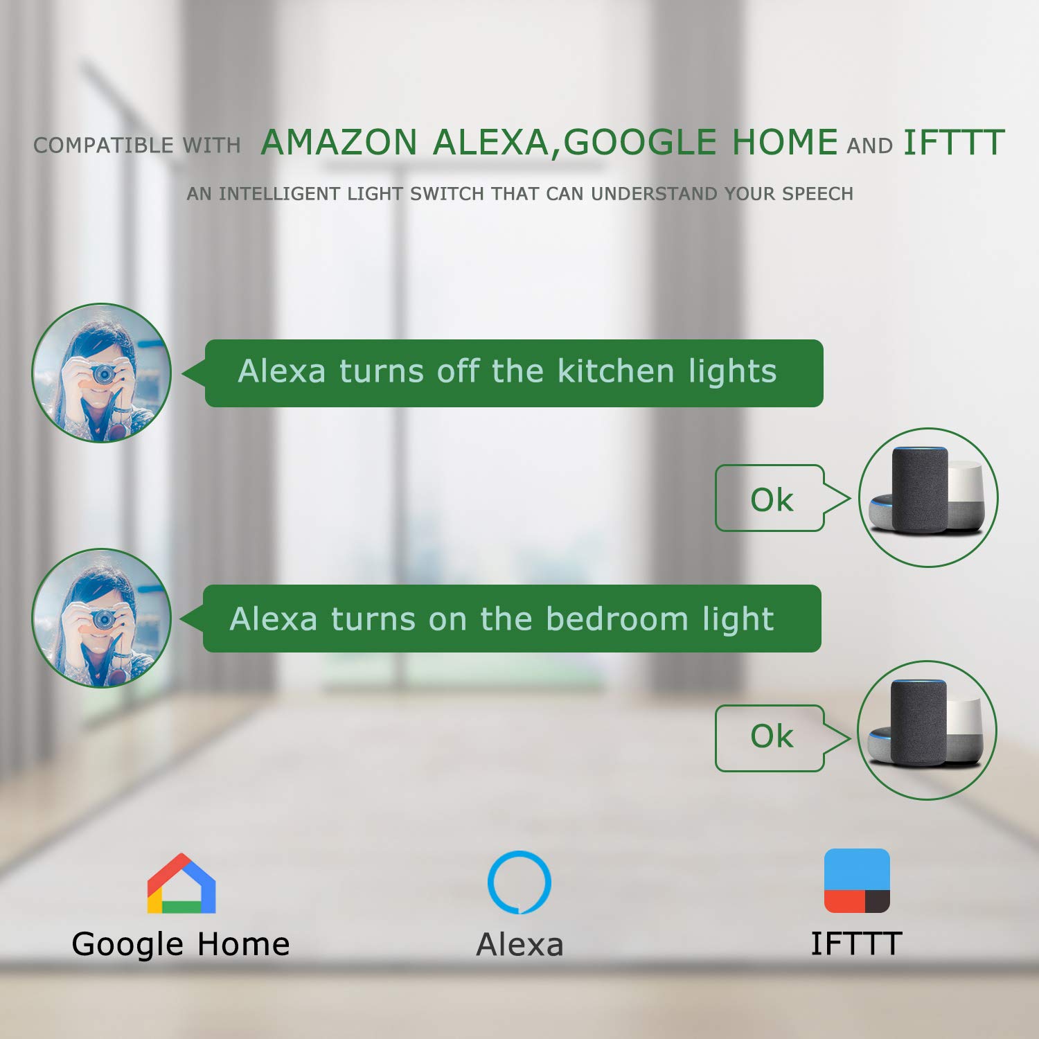 ok google switch on the light