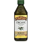 Pompeian USDA Organic Robust Extra Virgin Olive Oil, First Cold Pressed, Full-Bodied Flavor, Perfect for Salad Dressings & Ma