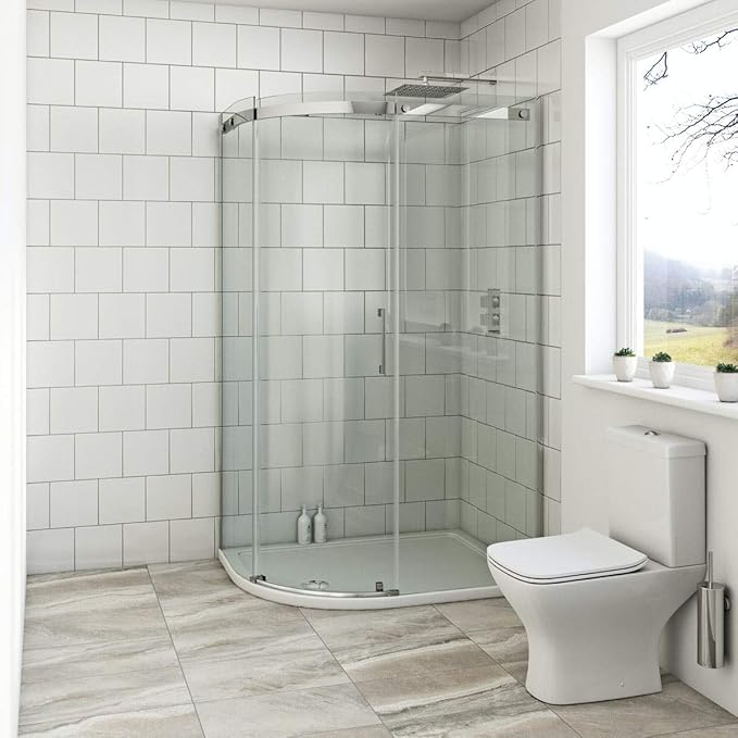 Mode Harrison 8mm Left Handed Offset Quadrant Shower Enclosure with