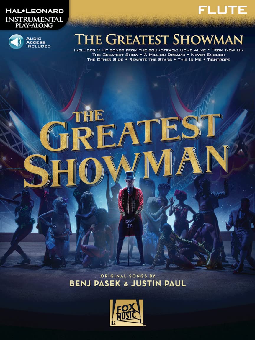 The Greatest Showman. Flute Solo. Includes Audio Online: Instrumental Play-Along (Hal Leonard Instrumental Play-Along)