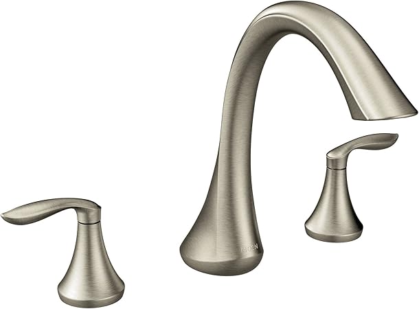 Moen T943bn Eva Collection Two Handle Deck Mount Roman Tub Faucet