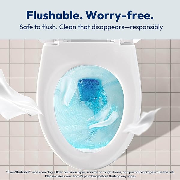 RPE LIFE FLUSHABLE WET WIPES – 6 PORTABLE TRAVEL SIZE PACKS (60 CT) – UNSCENTED EXTRA-LARGE BODY & HAND TISSUE WITH VITAMIN E & ALOE – FOR ADULTS, KIDS & CHILDREN – PERFECT FOR ON-THE-GO & OUTDOOR USE