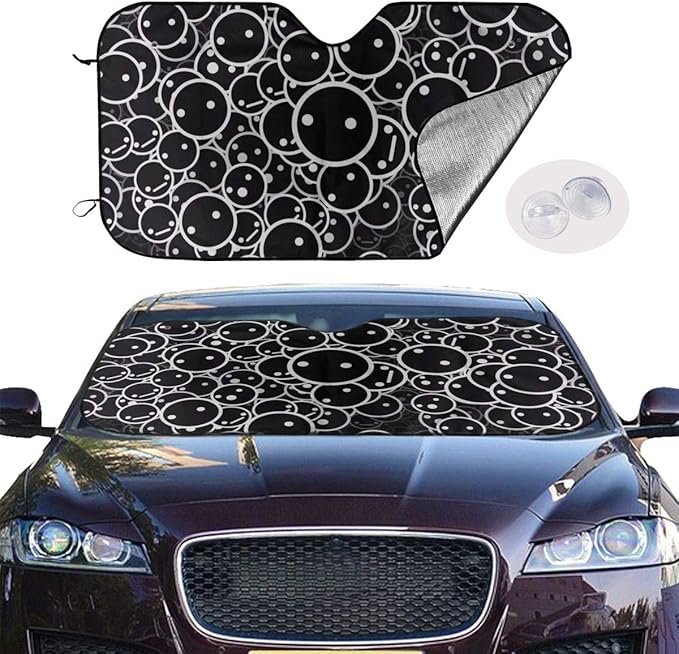 HZWMKJ Car Windshield Sun Shade SUV Trucks Automotive