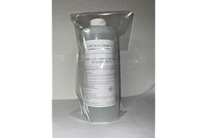 UniClean America Ethyl Alcohol 99% - DA Ethyl Alcohol 200 Proof 99% - Made in USA - Size 16 fl oz