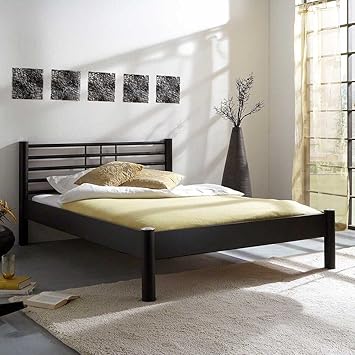 Pharao24 Cama Juvenil en Negro Hierro: Amazon.es: Juguetes y juegos