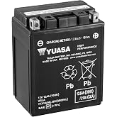 Yuasa YUAM62H4L YTX14AHL-BS Maintenance Free H Series AGM Battery with Acid pack
