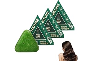 Nature Triangle Shampoo Bar, Nature Seven Green Soap Shampoo, Polygonum Shampoos Soap, Usman Grass Shampoos Bar, Calming & St