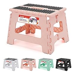ACSTEP 9 Inch Folding Step Stool 300 LB Capacity
