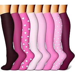 CHARMKING Compression Socks for Women & Men