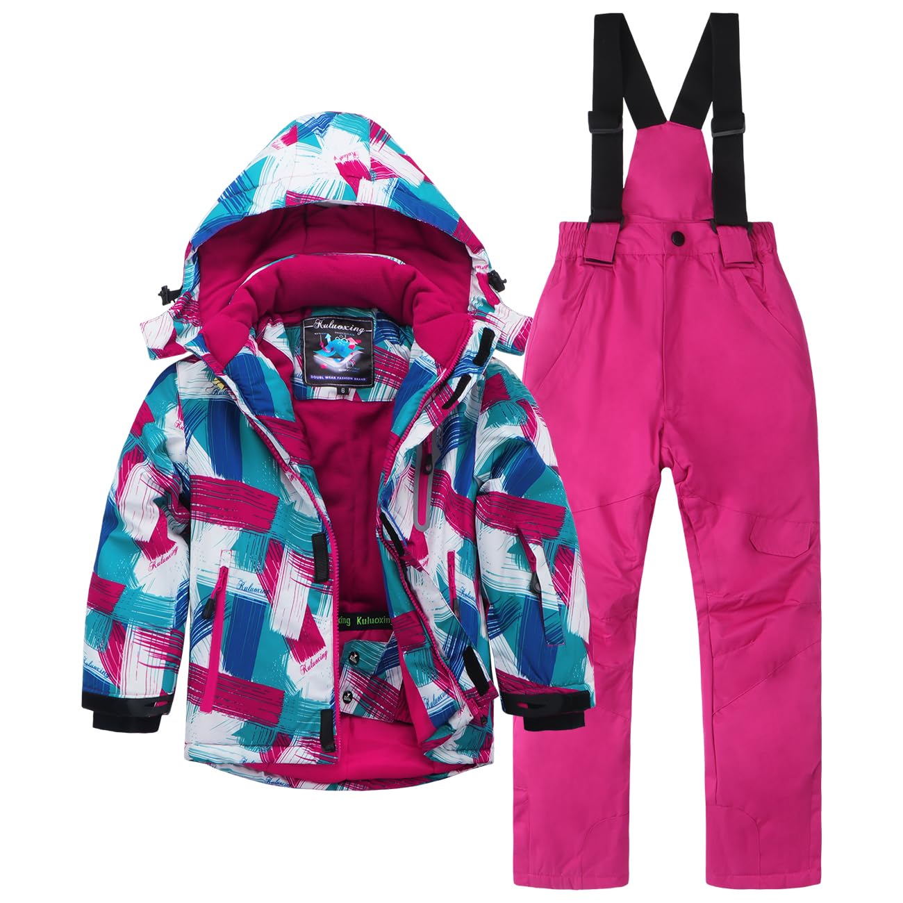 AIMISYOU Boy And Girl Waterproof Coat Winter Parka Long