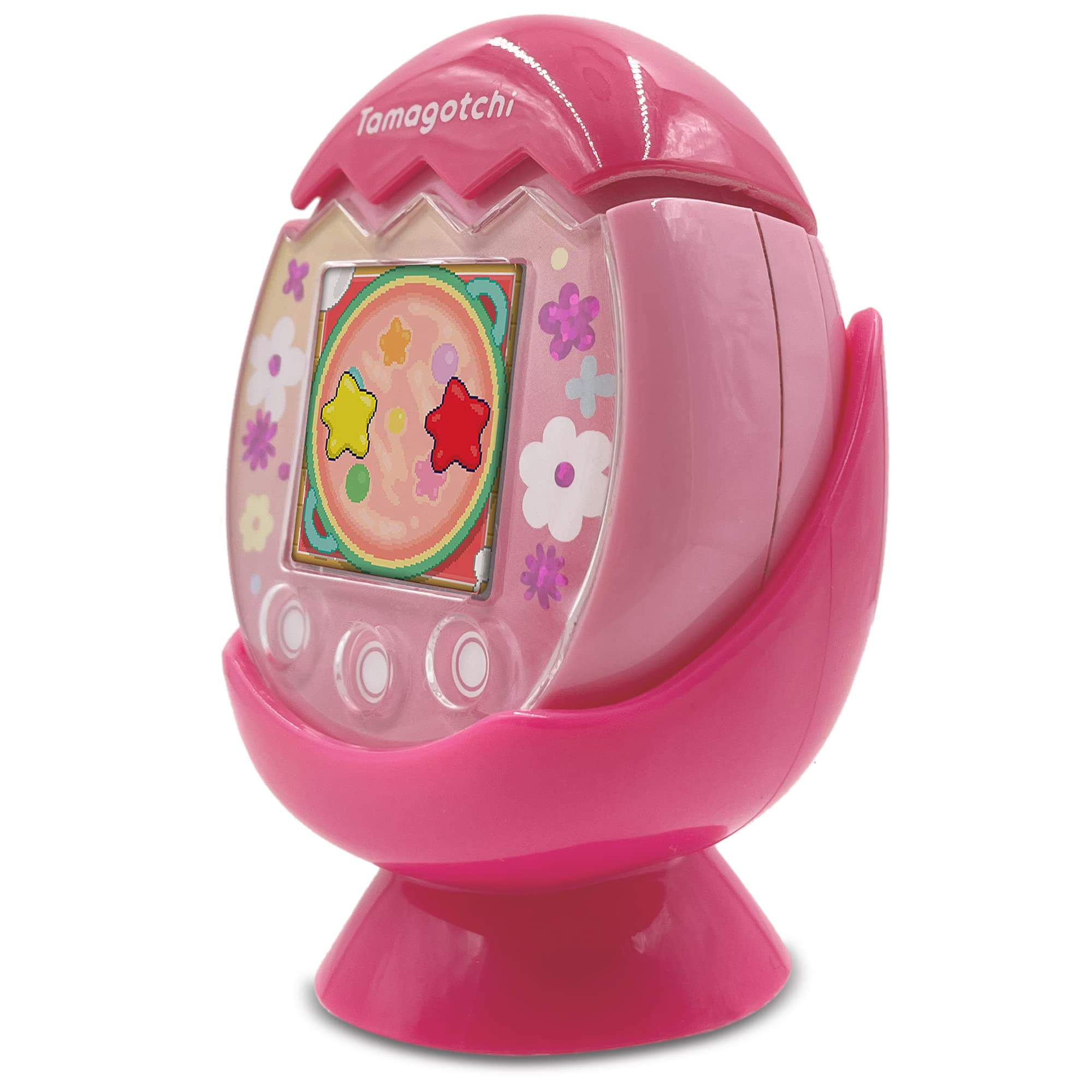 xcivi Desktop Dock Cradle Holder Stand for Tamagotchi Pix Virtual Interactive Pet (Dock Only) (Red)