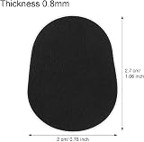 Boao 32P Saxophone Mouthpiece Cushions 0.8mm Alto Tenor Clarinet Pads Black view 2