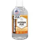 OPTIPHEN Plus Natural Preservative (8 oz) Paraben-Free; Formaldehyde-Free; Water &amp; Oil Soluble | Suitable for Soap Making, Lotions, Conditioners, Creams &amp; More | Keeps Products Fresh/Safe | 8 Ounces