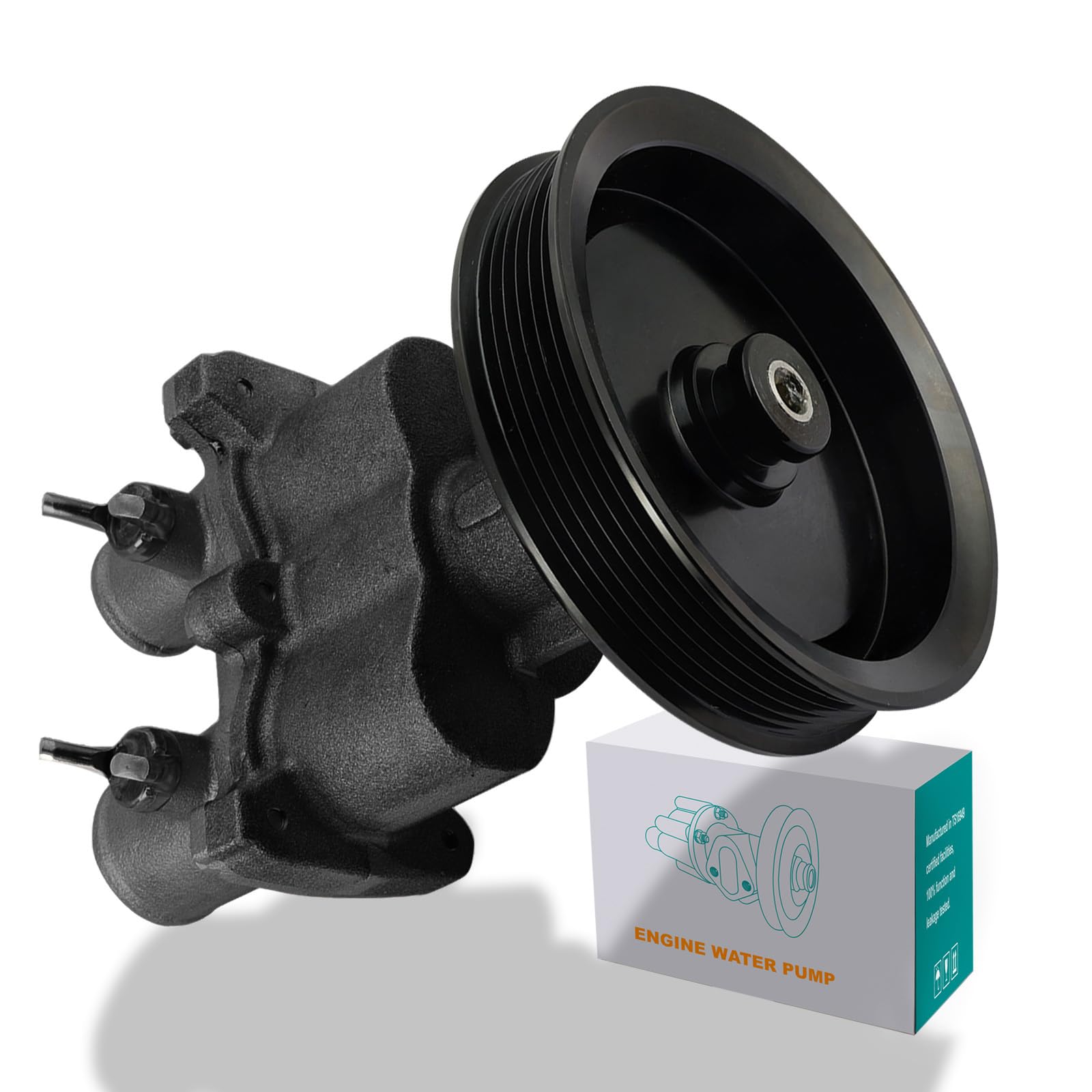 Photo 1 of AULINK Raw Sea Impeller Water Pump 8M0139995 for Mercury Mercruiser 4.3L 5.0L 5.7L 6.2L, Replaces 8M0137216, 46-8M0118067, 46-862914T10, 46-862914T3, 46-8M0122655