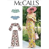McCall's Patterns Misses' Tops and Pants, Y (XSM-SML-MED)