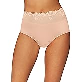 Bali Women's Brief Underwear, Passion For Comfort Women's Panties, Seamless Brief Underwear for Women