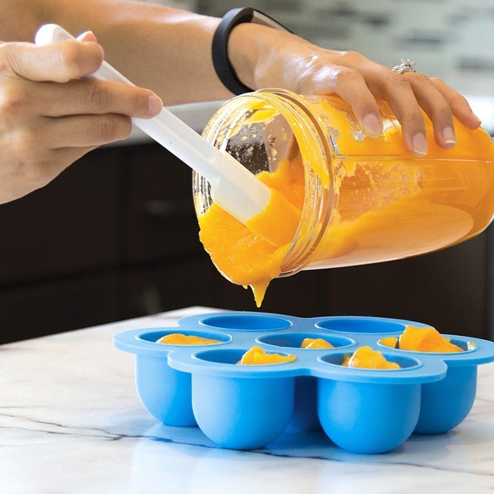 MEIWU Silicone Egg Bites Molds for Instant Pot Accessories - Fits Instant Pot 5,6,8 qt Pressure Cooker, Reusable Storage Container and Freezer Tray with Lid