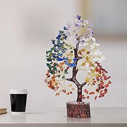YATSKIA 7 Chakra Tree of Life, Crystals and Healing