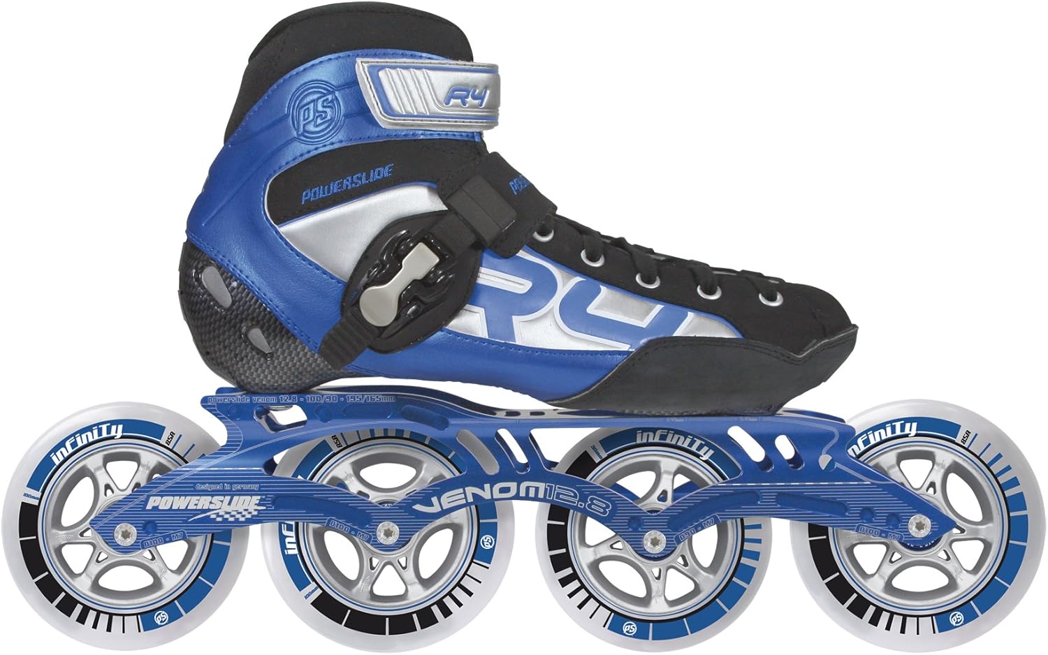 Powerslide Herren Inline Skate R4, 39, 904250/39 Amazon.de Sport