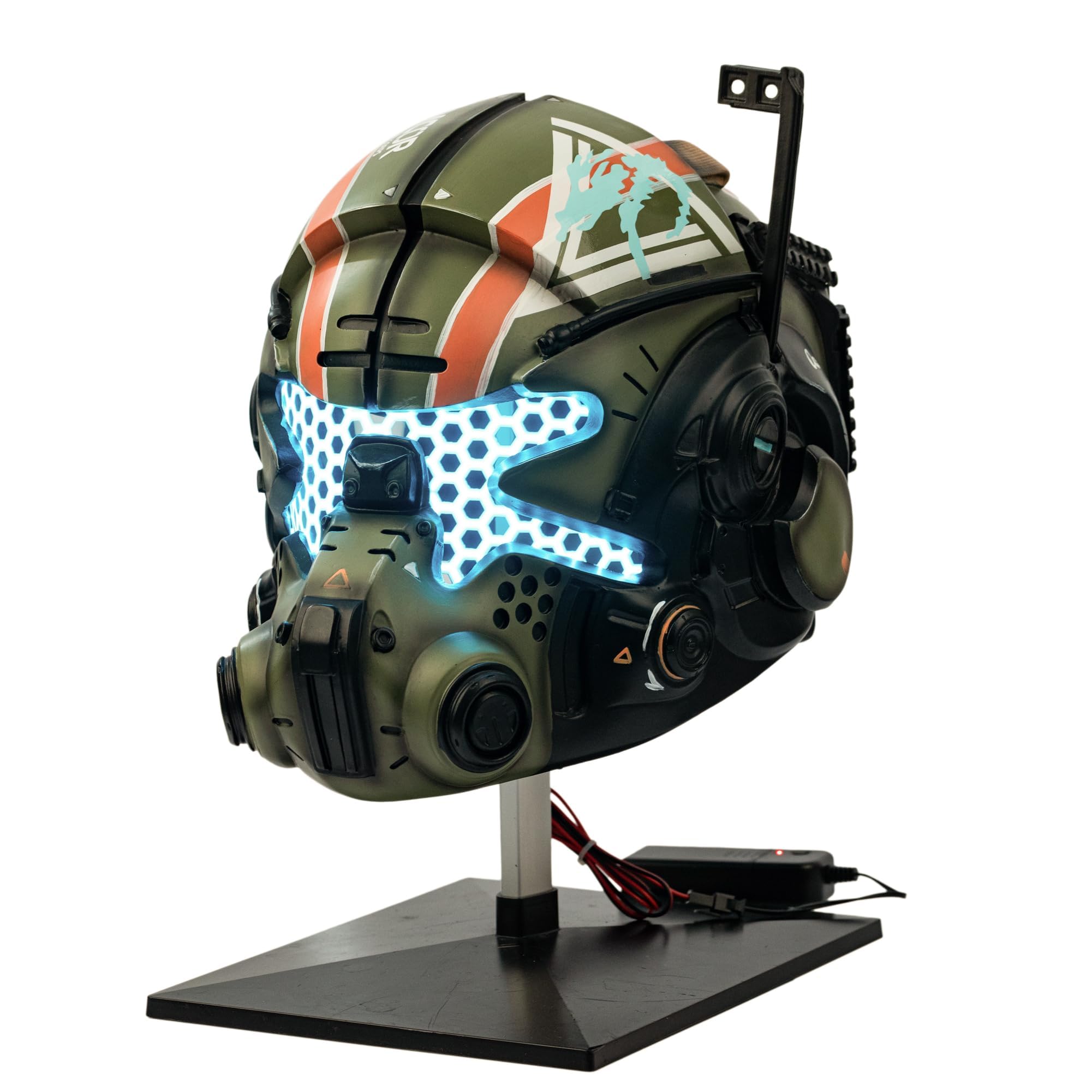 Tcahelly Halloween Cosplay Helmet Advanced J Cooper Helmet Deluxe Resin Full Head Mask for Men Cosplay Collector's Edition — image 1