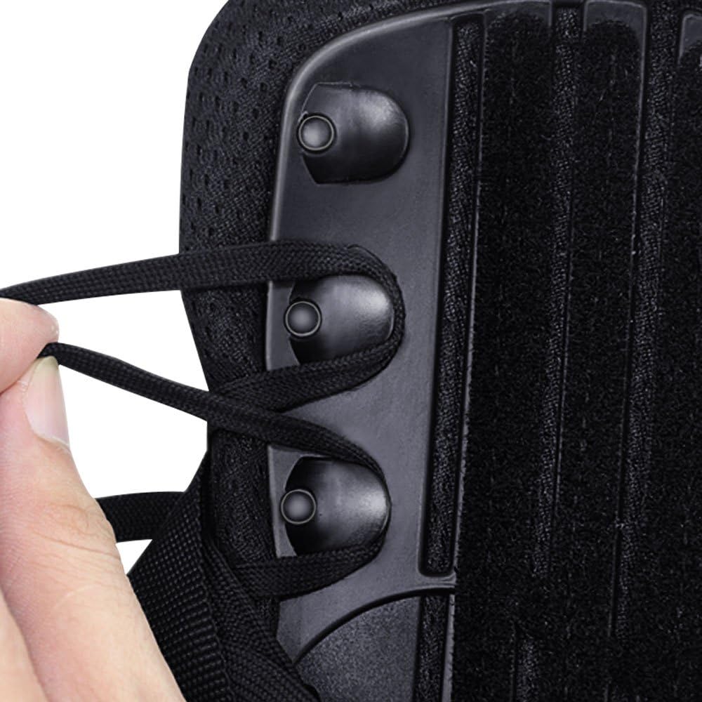 X-Large Kuangmi Ankle Brace Lace-up with Side Stabilizers Support Auxiliary Fixing Belt Strength Protector Single