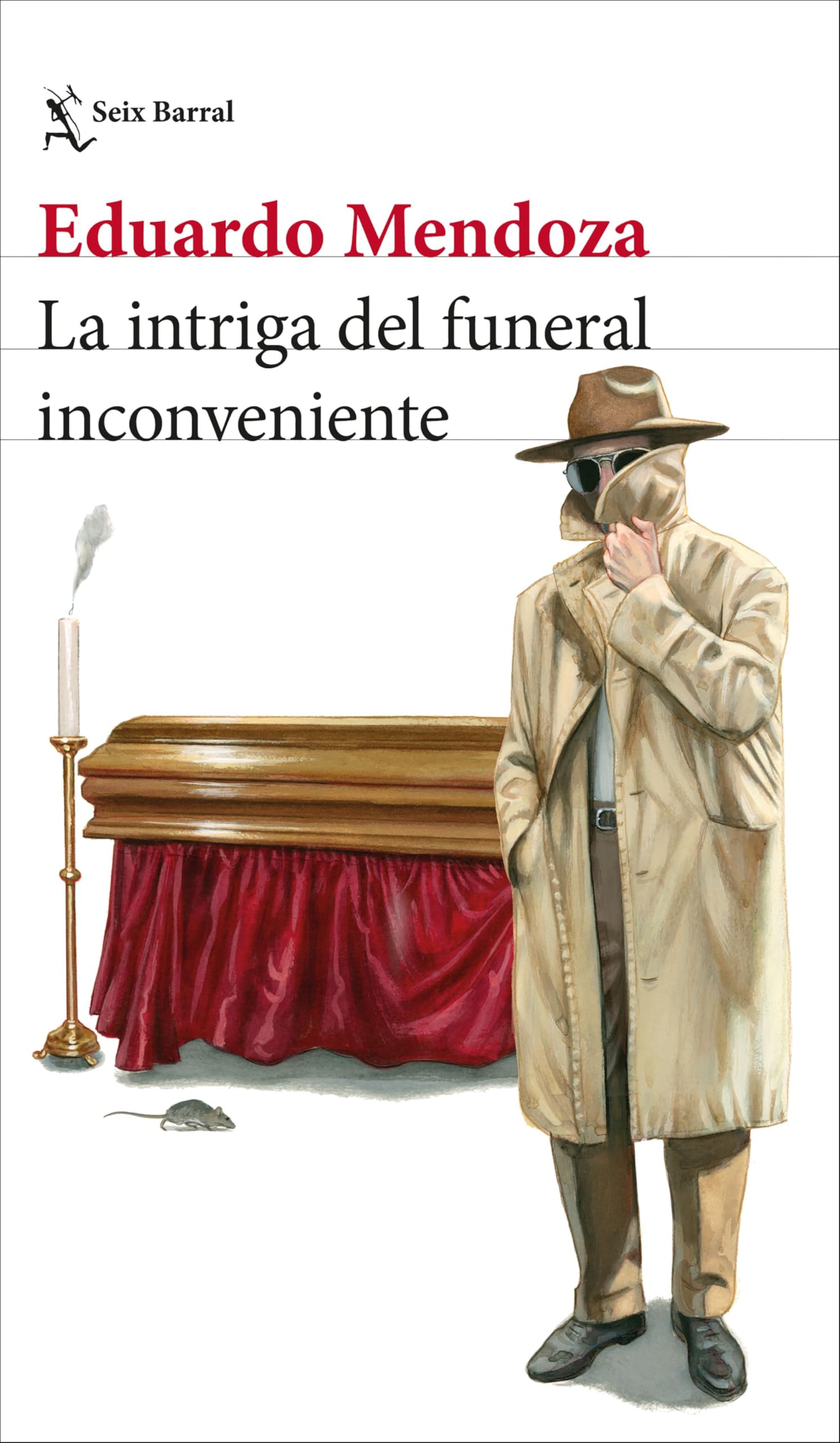 Portada de La intriga del funeral inconveniente (Biblioteca Breve)