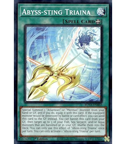 Amazon.com: YU-GI-OH! - Abyss-Scale of The Kraken (ABYR-EN056