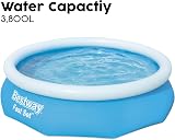 Bestway 10ft Fast Set Pool Above Ground Inflatable Pool 3,800 L view 5