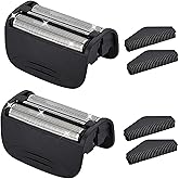 Shaver Replacement Head Compatible with Remington Foil Shaver PF7400, PF7500, and PF7600 Models (Black(2PCS))