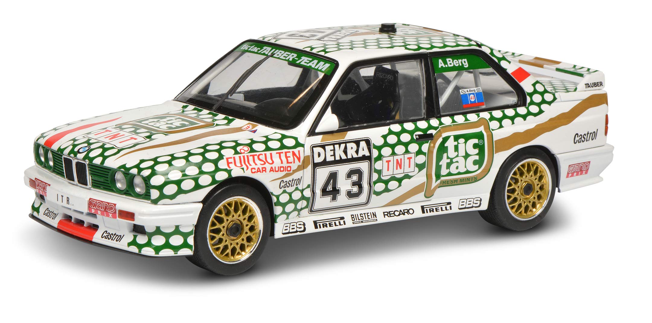 Solido BMW E30 M3#43 DTM 1991 Driver A. Mountain Model Car 1:18 Scale Multicoloured
