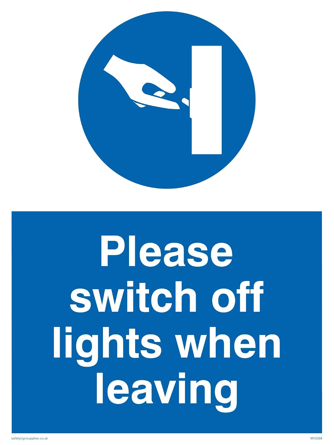 Switch Off Microscope Sign Viking Signs MV5568-A3P-1M”Please Switch Off Lights When Leaving” Sign ...