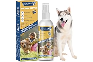 No Chew Spray for Dogs - Bitter Apple. Stop Furniture & Shoe Chewing, Wound Licking. Alcohol - Free, Safe for Training. Indoo