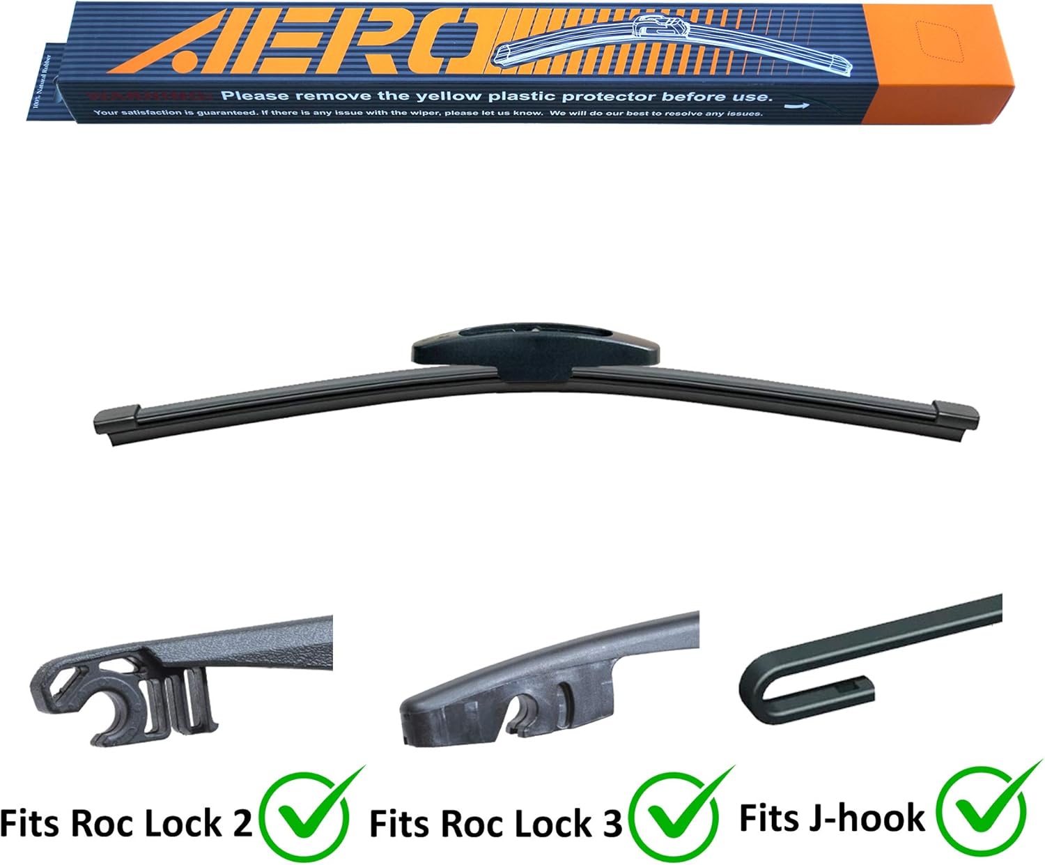 Amazon.com: AERO 10" OEM Quality Premium All-Season Roc Lock 2 & 3 Rear ...