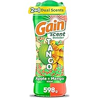 Gain Tango 2-in-1 Laundry Scent Booster Beads, Apple and Mango Scent, Laundry Beads with Dual Scents Plus All Day Freshnes, 5