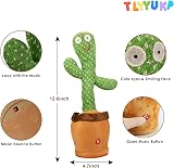 TLYYUKP Talking Dancing Cactus Toy Repeats Speech Electronic Musical Baby Toy view 2