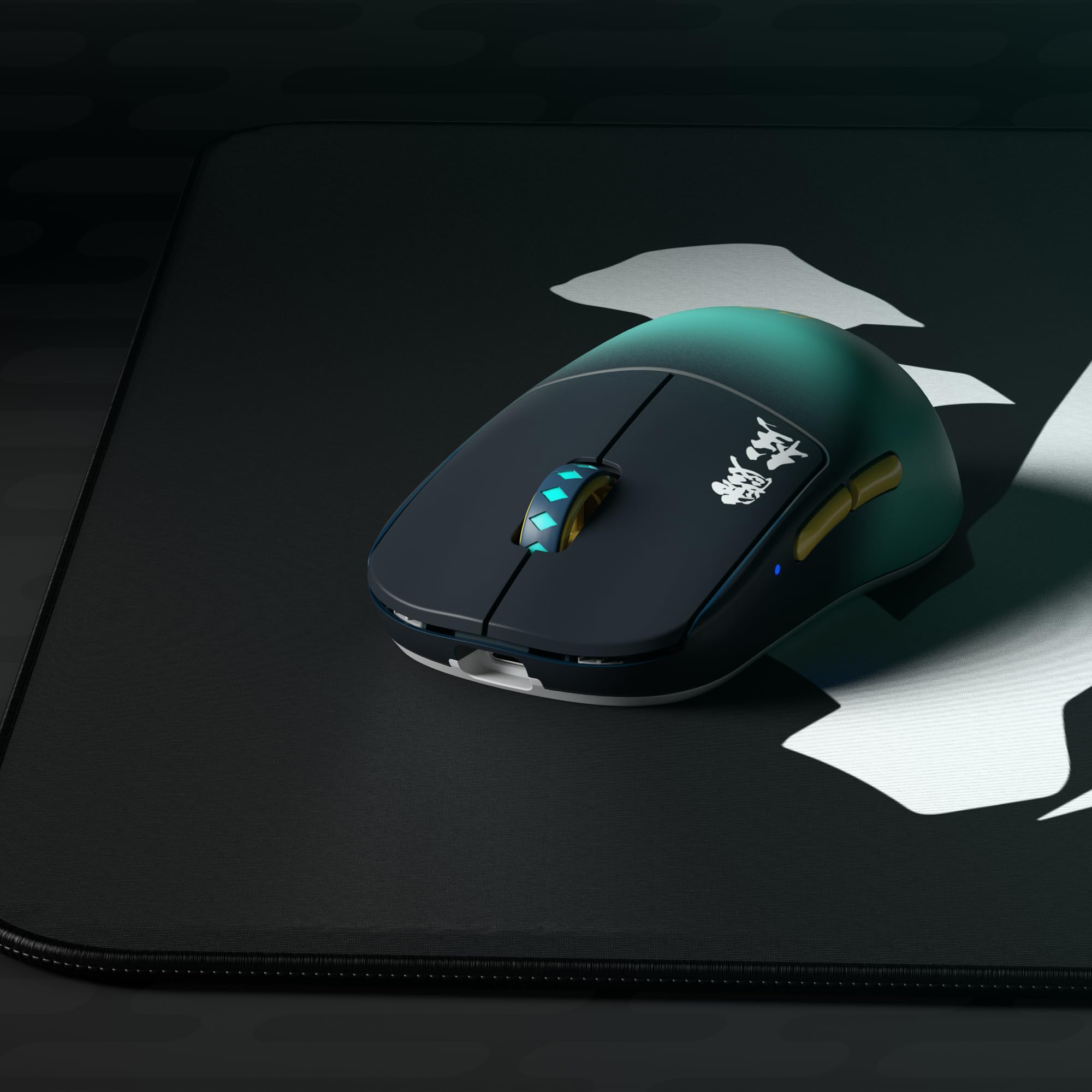 Pulsar Gaming Gears [Pulsar x Demon Slayer X2H Mini Wireless Gaming Mouse, Ultra Lightweight Collectible Mouse, Symmetrical PC Mac Computer Mice, Optical Switch, 2.4 Ghz 1 ms (Superglide Included)