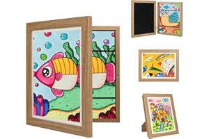 Orankay Kids Art Frame - Kids Artwork Frames Changeable,Kids Art Frames Front Opening Holds 150,10x12.5 Children Artwork Fram